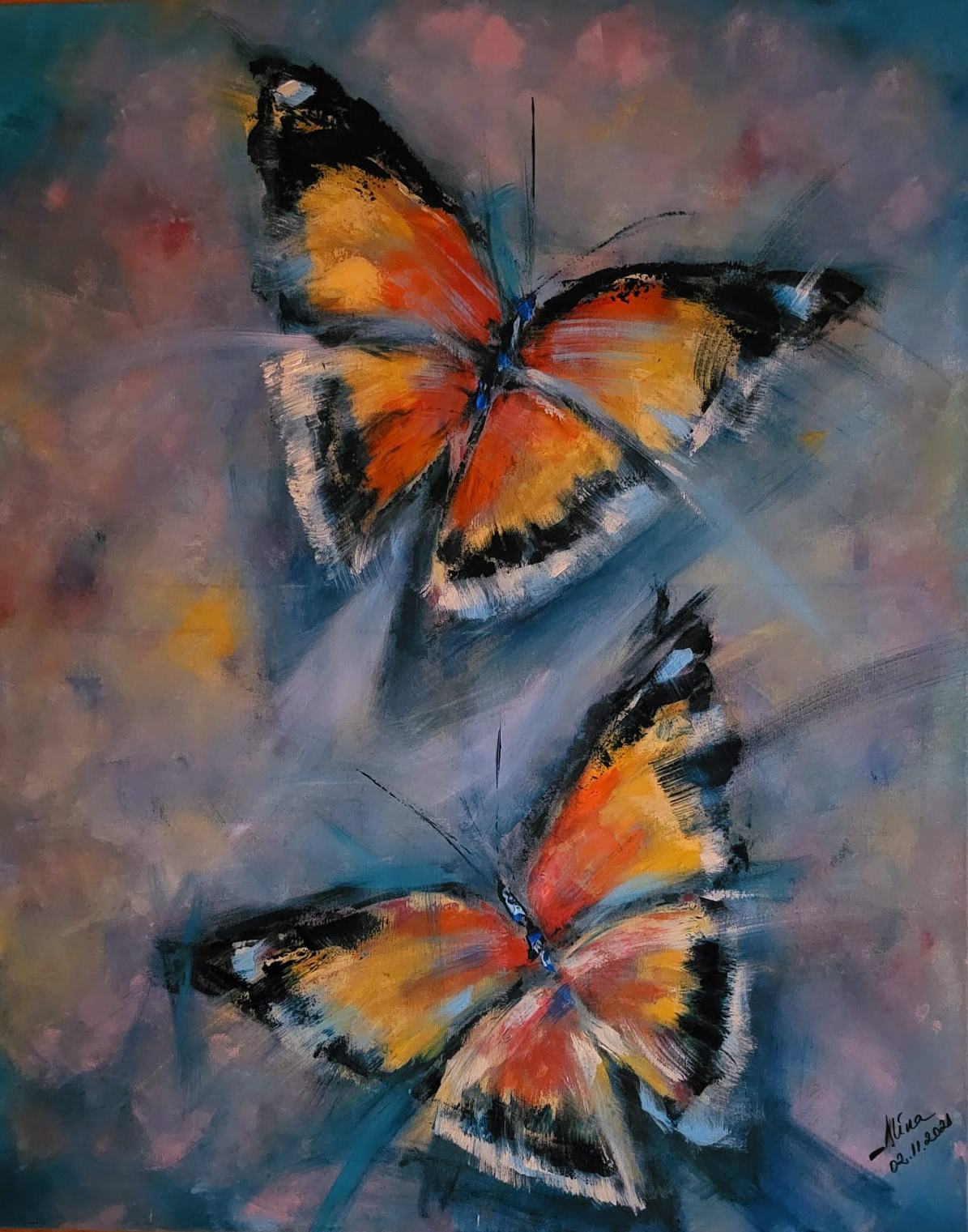 ArteDiAlina.com painting: Love is in the air ..
